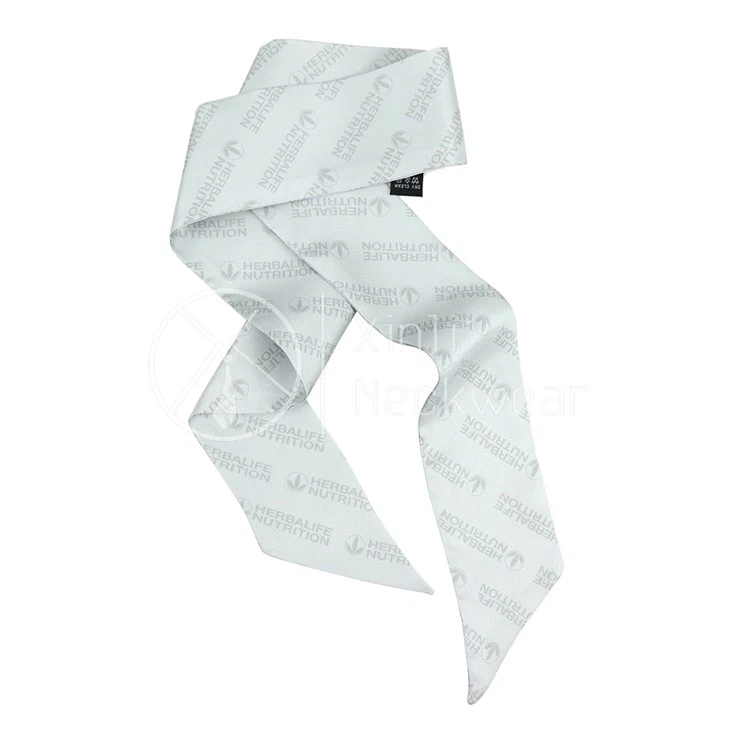 Long Thin Silk Scarf