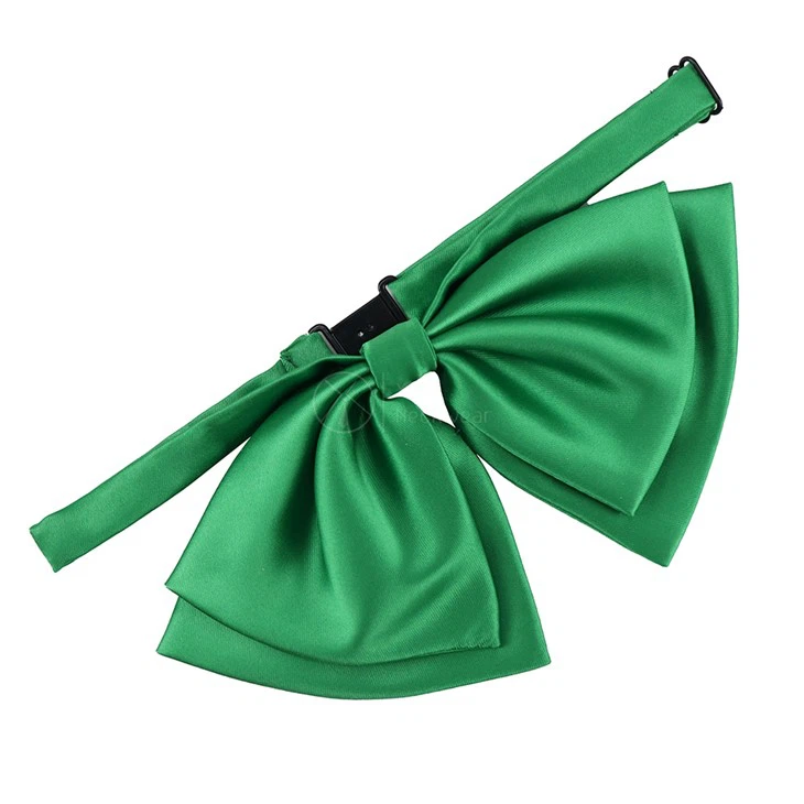 Solid Green Bow Tie